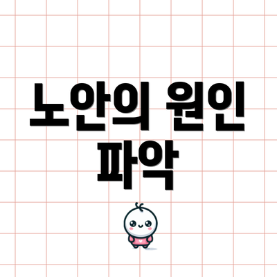 노안의 원인 파악
