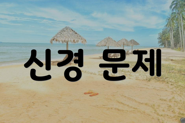 신경 문제