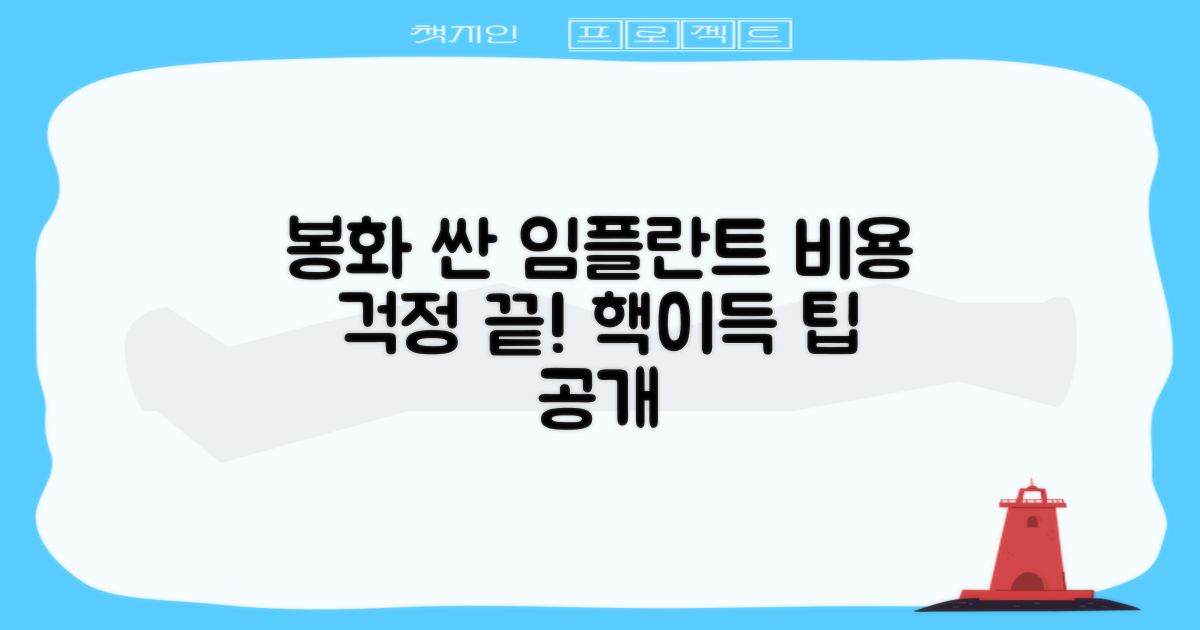 봉화군 싼 임플란트 찾기 팁