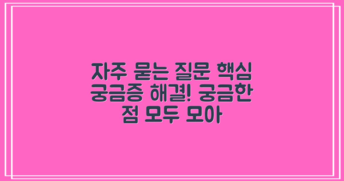 자주 묻는 질문