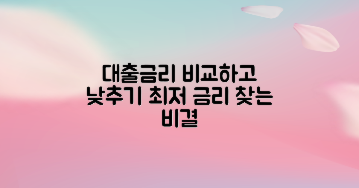 내게 맞는 대출금리 찾기 & 인하 가능성